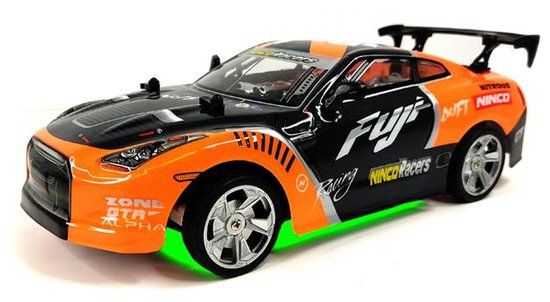 NINCO Racers RC Auto Fuji - Oranje - 2.4 GHz - Elektrisch - 5+ jaar