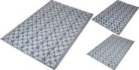 Konges Sløjd Buiten vloerkleed - Tuinmat Voor Buiten en Binnen - Buitenmat - Tuinkleed - Buitenkleed - 120x180cm - Blauw