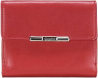 Esquire Helena Portemonnee Leer 12 cm - Dames - Horizontaal - Rood