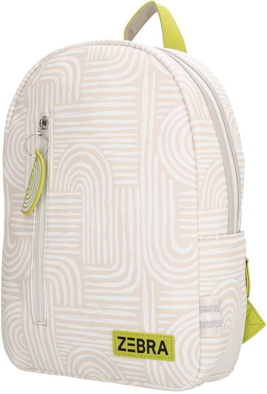 Zebra Trends Saar Rugzak - Imitatieleer - Beige Bogen