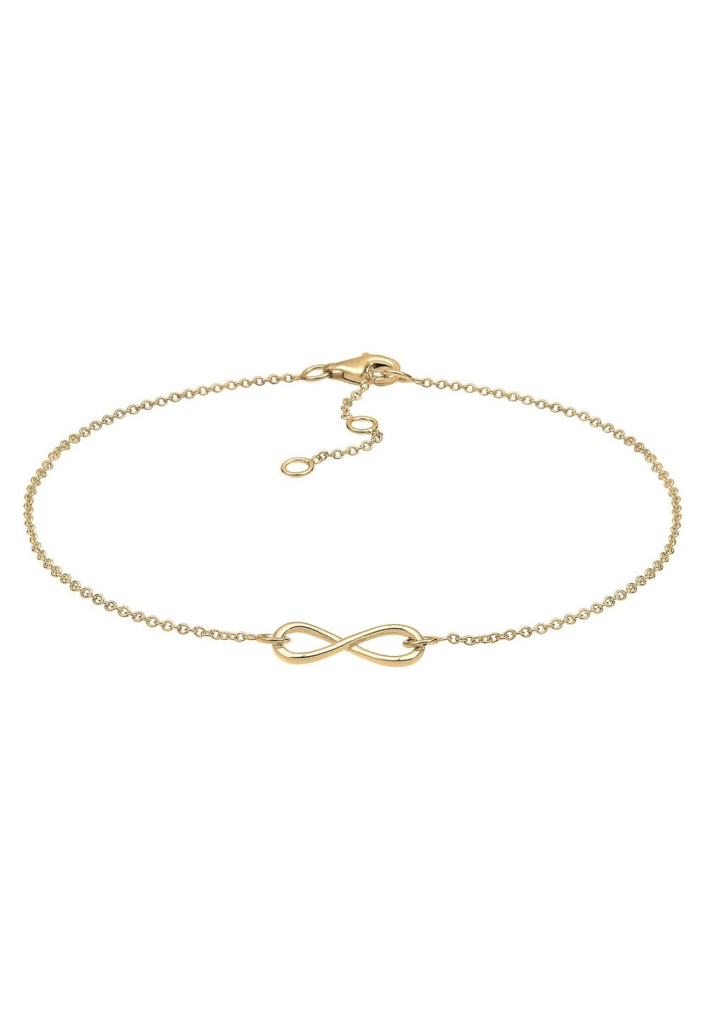 Elli Enkelbanden Dames Oneindigheid Elegant in 925 Sterling Zilver Enkelbandjes