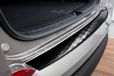 Zwart Avisa Zwart RVS Achterbumperprotector passend voor Hyundai Tucson 2015-2018 'Ribs'