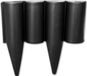 BRADAS Bordure de jardin en plastique - haie 2,5m, 225mm, noir. PALGARDEN BR-OBP1202-002BK