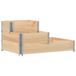 vidaXL Jardinière surélevée 3 niveaux 120x80 cm bois de pin massif