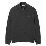 LACOSTE Gilet tricoté gris foncé