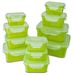 Icecat Set de 11 boîtes de rangement hermétiques avec fermeture à clic