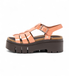 Art Sandales pour Femme 2042 NAPPA SHINNY FLAMINGO / LEEDS Multicolore