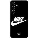 Nike Etui Samsung Galaxy S24 Maniacase wit zwart logo