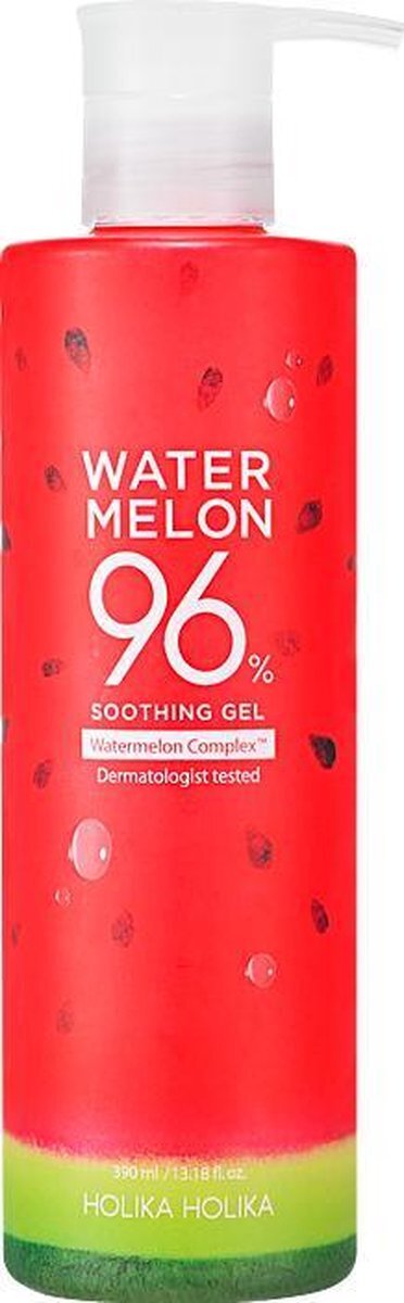 Holika Holika Watermeloen 96% Verzachtende Gel hydraterende gel met watermeloen extract 390ml