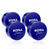 Nivea Crème Vochtinbrengende crème voor lichaam en gezicht, intense hydratatie, veelzijdige crème voor het hele gezin, zachte en gehydrateerde huid, voor dagelijks gebruik, voor alle huidtypes, 4