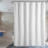 Barossa Design Waterdichte stof douchegordijn of voering hotel kwaliteit, machinewasbaar, witte douchegordijnvoering voor bad tub, 72 x 72 inch
