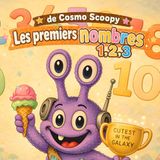 Les Cosmo Scoopy Les Premiers Nombres de Cosmo Scoopy 1,2,3: Compter, Tracer et Apprendre les Nombres de 1 à 10 avec Cosmo Scoopy