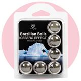 SECRET PLAY Femarvi S.L. Set 6 Brazilian Balls Iceberg Cold Effect