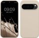 kwmobile hoesje geschikt voor Google Pixel 10 / Pixel 10 Pro - Hoesje met siliconen coating - Smartphone case in mat crème