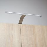 Ledlamp voor kledingkast, plankverlichting, boekenkast, kleurtemperatuur: warm wit, kitgrootte: set van 4, activering: voetschakelaar