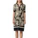 s.Oliver Grey/black Midi Dress Size 34