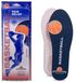 Footgel Semelles de basket en polyester noir EU 39-42