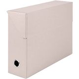 Rössler S.O.H.O. Archivbox, mit seitlicher Klappe und Griffloch, Powder, 9,5 x 33,5 x 25,5 cm, 1 Stück