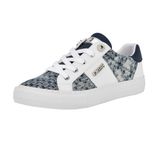 GUESS LikedSneaker voor dames, wit, blauw, 171, 36 EU