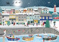 Weihnachtspuzzle Ravensburger Weihnachtspuzzle 1000 Teile - Weihnachten am Hafen