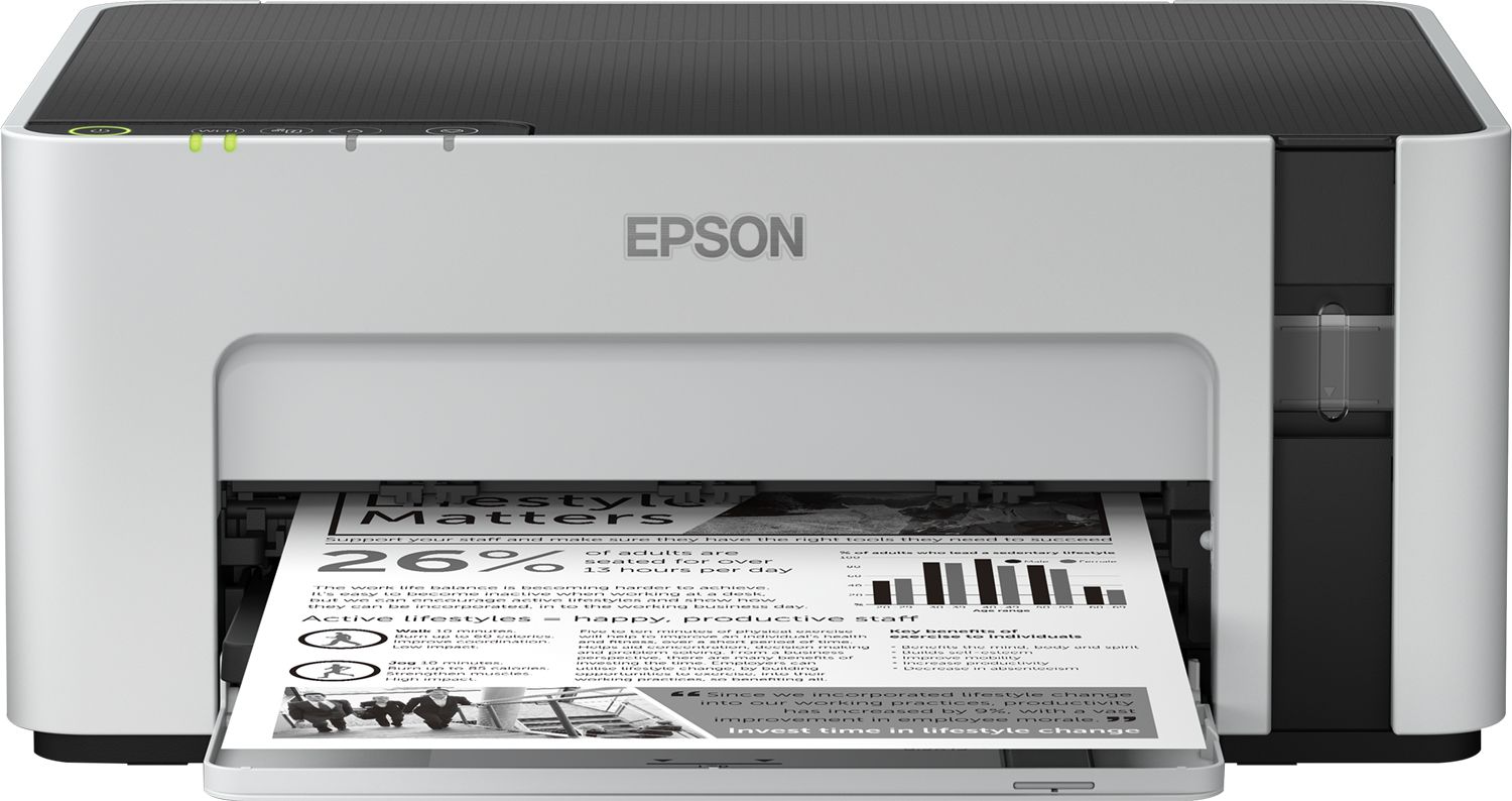 Epson EcoTank ET-M1120 - Inkjet Printer - Black & Grey