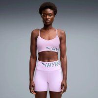 Puma HYROX Strappy PWRMODE Sport-bh Dames - mauve, Maat XL
