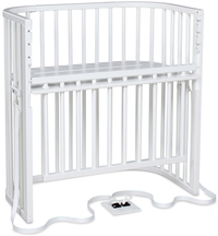 Babybay babybay Boxspring Co-sleeper Comfort Plus wit gelakt