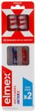 Elmex Anti-Caries InterX Tandenborstel Medium Duo Pack (Kleur : Blauw)
