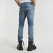 G-Star Revend FWD Skinny Jeans Heren 27/32 Antique Faded Ripped Icecap