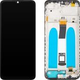 MP Xiaomi Display met Touchscreen MP compatibel met Xiaomi Poco C40 / Redmi 10 Power / 10C, met Frame, Zwart