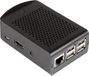 Joy-it rb-alucase+06 SBC-behuizing Geschikt voor serie: Raspberry Pi® Met bevestigingslasplaat Zwart