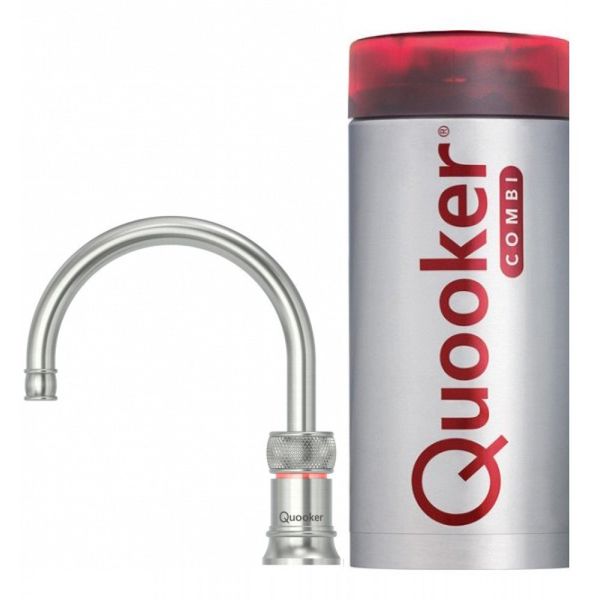 Quooker Classic Nordic Round RVS Kokendwaterkraan Combi