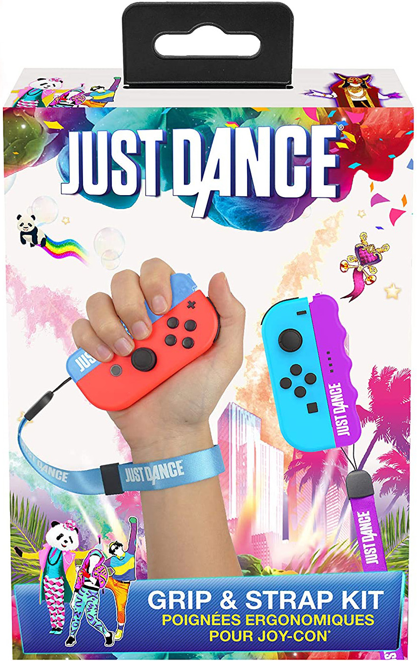 Subsonic Just Dance Joy-Con Grip & Strap Kit