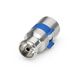 PureLink EF120-10 EasyInstall coax (IEC) aansluiting voor antenne-coaxkabel met 6,5 mm diameter voor zelfmontage, set van 10, zilver