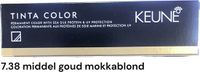 Keune Tinta Color 7.38 60ml middel goud mokkablond
