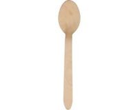 IEZZY disposables Lepel 160mm Hout Bruin 100 stuks
