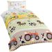 Apple Tree Farm Dekbed pour lit simple, polyester coton, multicolore