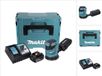 Makita DBO 180 RT1J ponceuse excentrique sans fil 18 V 125 mm + 1x batterie 5,0 Ah + chargeur + Makpac
