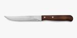 Arcos Serie Latina - universeel mes keukenmes - lemmet nitrum roestvrij staal 130 mm - handvat verpakking hout kleur bruin