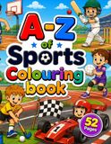 A-Z of Sports Colouring Book