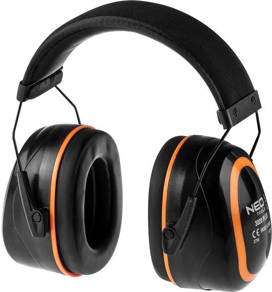 Neo Grupa Topex NEO Serie Gehoorbescherming Zwart/Oranje SNR 30dB CE-certificaat
