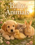 Baby Animals: A Sweet Picture Only Book of Puppies, Kittens, Bunnies, Lambs, Ducklings, Farm Calf, Foul, Piglet and Gentle Woodland Animal babies