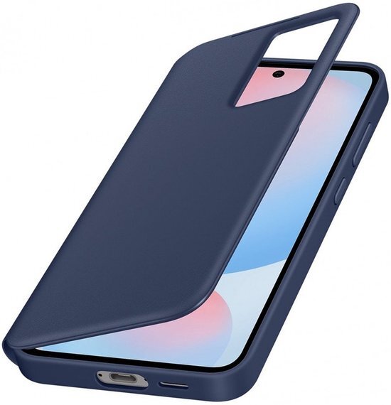 Samsung Smart View Wallet Case voor Galaxy S24 FE - Blauw