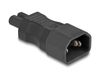 Delock 80469 Adaptateur IEC 60320 C14 vers IEC 60320 C7 Noir