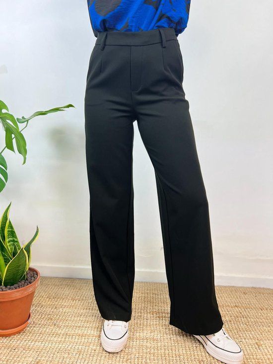 VILA Varone Broek Zwart Dames - Maat W32 X L32