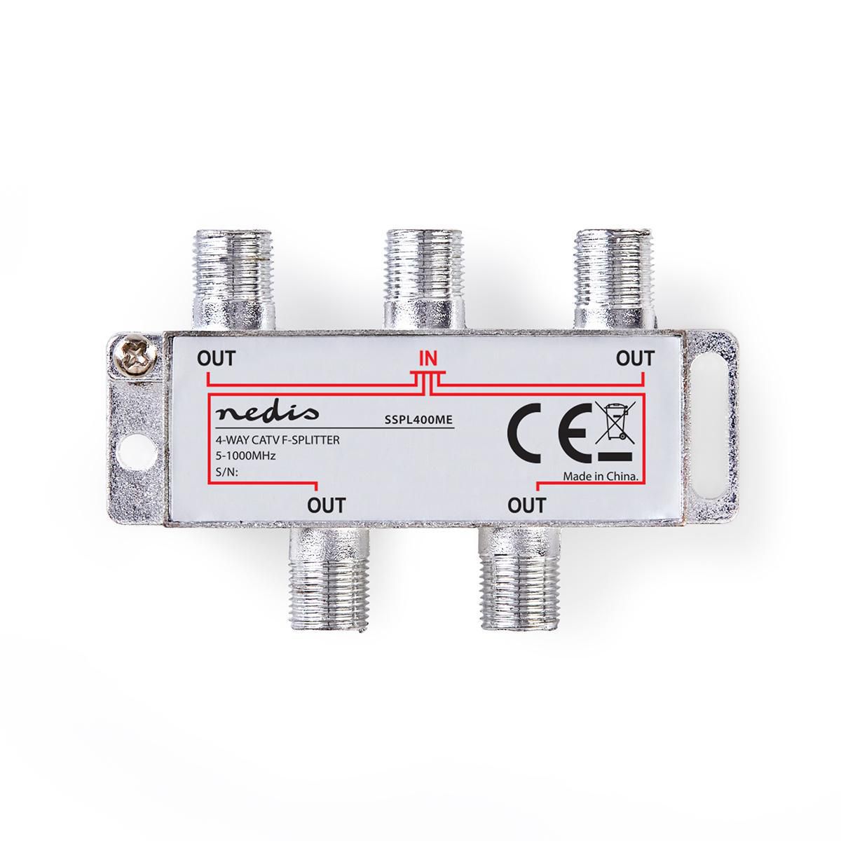 Nedis SSPL400ME - Zilver