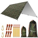 Merkloos Tentzeil Camouflage Waterdicht 3 x 4 m