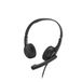 Hama HS-USB250 V2 Headset Bedraad Hoofdband Kantoor/callcenter USB Type-A Zwart