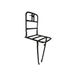 VWP Voordrager 26 Inch Aluminium Zwart