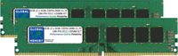 GLOBAL MEMORY 8 GB (2 x 4 GB) DDR4 2666 MHz PC4-21300 288-PIN ECC DIMM (UDIMM) Memory Ram Kit